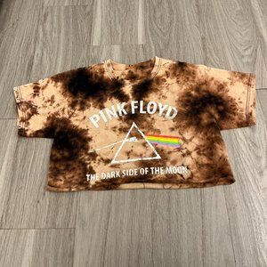 pink floyd crop top
